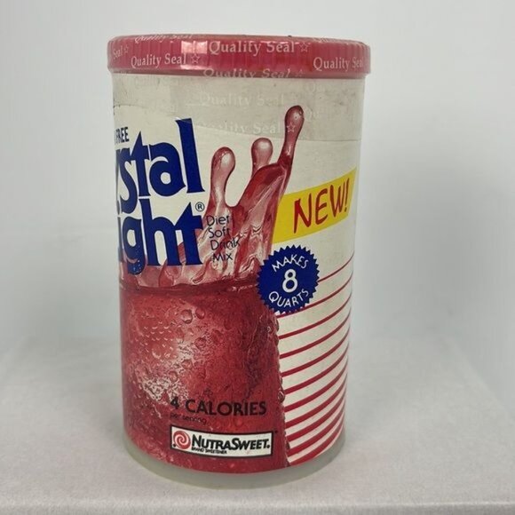 Vtg 80s Raspberry Ice Crystal Light NEW SEALED - Picture 4 of 9